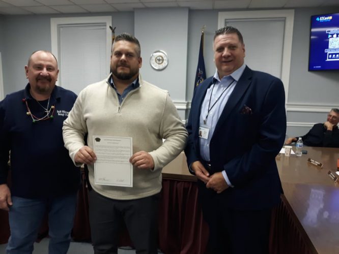 South Williamsport detective who investigated embezzlement honored